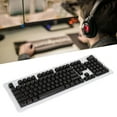 thumbnail image 1 of Opq 106 Keys Keycaps OEM Height Two Colors Injection Fastness OPQ Opaque Keycaps for 61/87/104 Keys Mechanical Keyboard, 1 of 8