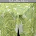 thumbnail image 4 of Botanical Dog Crate Cover, Repetitive Simplistic Palm Leaves Illustration, Easy to Use Pet Kennel Cover Small Dogs Puppies Kittens, 7 Sizes, Cream Apple Green, by Ambesonne, 4 of 6
