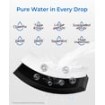 thumbnail image 5 of Waterdrop 4396508 Replacement for Everydrop® Filter 5, EDR5RXD1, Whirlpool® WF-NLC240V, 4396510, NLC240V, PNL240V, Refrigerator Water Filter, (3 Pack), 5 of 9