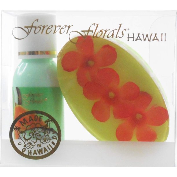 Hawaiian Forever Florals Set Lotion and Glycerin Soap Coco Papaya