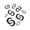 Long Horn, variant on KLKCMS 9 Pairs Triangle Pattern Acrylic Spiral Ear Taper Expander Plugs Piercing
