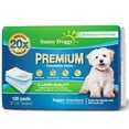 thumbnail image 1 of Almohadillas para orinar SUNNY DOGGY, grandes, 56 x 56 cm, 120 unidades, para perros, 1 of 6