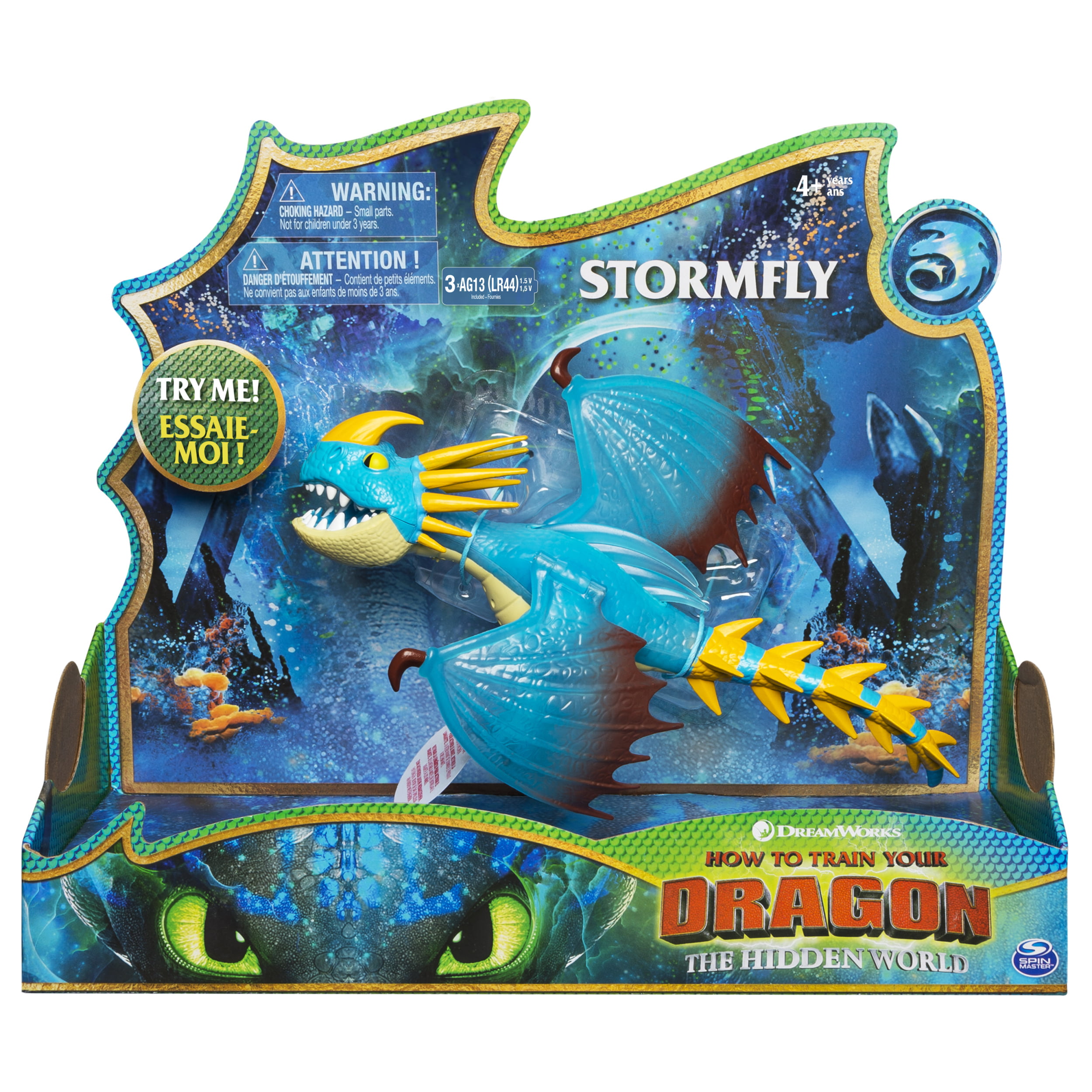 for Kids Aged 4... Stormfly Dragon Figure with Moving Parts Dreamworks Dragons 