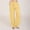 Orange, variant on JUSLIO Women Pants Linen Drawstring Loose Fashion Casual Wide Leg Pants