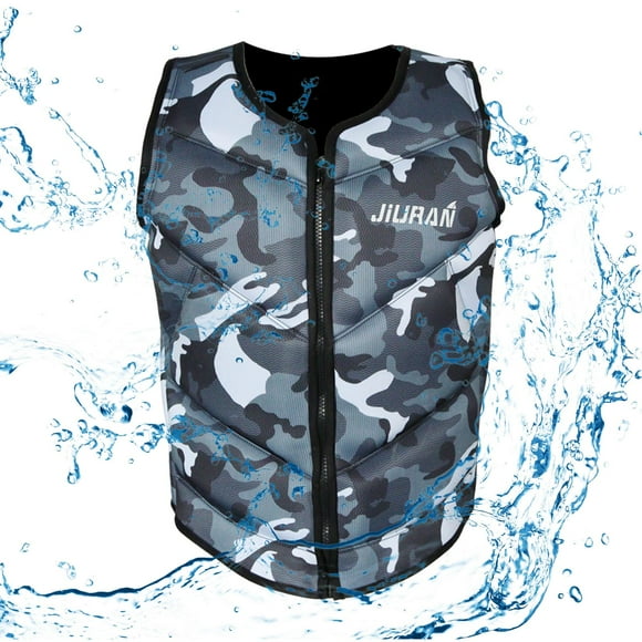 Chalecos Swim Trainer Chaleco Chaleco para pesca a Niños Niñas Gris XXL DYNWAVEMX Chaleco salvavidas