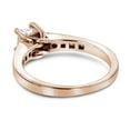 thumbnail image 2 of Ladies 14K Natural 0.9 Ctw Diamond Designer Engagement Ring For Her (Rose Gold Size 8), 2 of 3