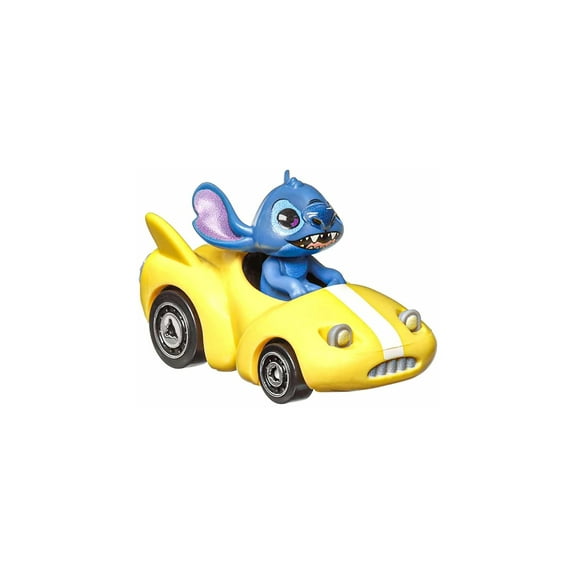 Stitch, Yellow - Mattel Hot Wheels HKB86956M - 2.25" Scale Diecast Model Car
