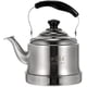 thumbnail image 1 of Hervidor de agua silbato de 2l con mango ergonómico de acero inoxidable, tetera, agua hirviendo, recipiente para calentar bebidas con colador para estufa de gas doméstica. Afortunado Sencillez, 1 of 5