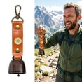 thumbnail image 2 of Loud Bear Bells with Silencer for Hiking Camping Climbing Biking Survival Emergency Safety Alarm Deterrent Lightweight Durable Hanging Bell for Backpack Outdoor Adventure, 2 of 9