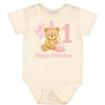 thumbnail image 3 of Inktastic Cute Teddy Bear 1st Birthday Party Boys or Girls Baby Bodysuit, 3 of 5