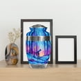 thumbnail image 4 of MUKTIVE Telescope Cremation Urns for Adult Ashes Women, Large Forest Urns for Adult Male, Unique Blue Urn for Couple Ashes for Funeral, Decorative Urn for Mom & Dad Burial, 10 Inch, 4 of 7