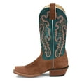 thumbnail image 3 of Justin Boots Womens Annie Up Embroidered Square Toe Cowboy  Mid Calf Boots, 3 of 5