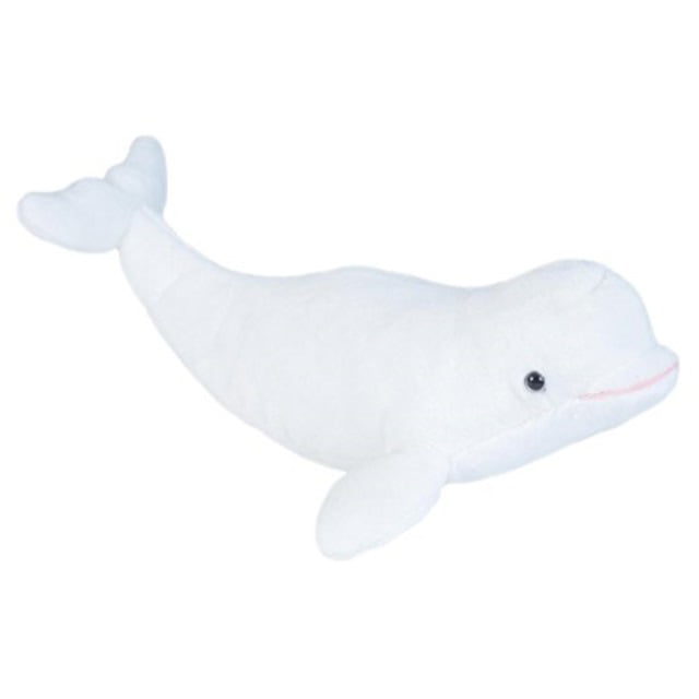 Beluga Whale 9 13/16in Stuffed Animal Stuffed Animal Stuffed Toy Hansa Toy 6651 