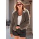 thumbnail image 4 of Abrigo PRETTYGARDEN de Invierno con Forro Polar y Pelo Sintético Corto Taupe Talle L, 4 of 8
