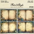thumbnail image 4 of Scrapbook Paper Supplies, 24 Sheets A5 Origami Colored Poster Decotative Paper for Card Making Craft Journaling Planner Accessories, 4 of 4