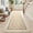 Light Border, variant on Easy Jute Non Slip Runner Rug, 2x6 Kitchen Runner Rug Washable Outdoor Rug for Entryway Indoor, Indoor Outdoor Carpet for Hallway Entry Front Door, Light Border