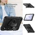 thumbnail image 2 of KOMI Compatible with Galaxy Tab A 8.4" (2020), Built in Screen Protector, Shockproof Heavy Duty Protective Rugged Cover with Shoulder Strap, Hand Strap, Pencil Holder Black, 2 of 5