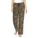 thumbnail image 1 of Balery Leopard Print-1 Pantalones de pijama para mujer, pijamas ultraligeros, pantalones de estar por casa-Medium, 1 of 6