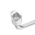 thumbnail image 3 of Unique Bargains Car Spare Tire Lug Wrench for Jack, L Type Hexagon 23mm Slotted End Socket Repair Tool, 3 of 4