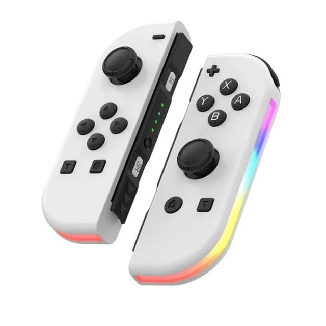Controller LED compatible with JoyCon Nintendo Switch White_v White White White