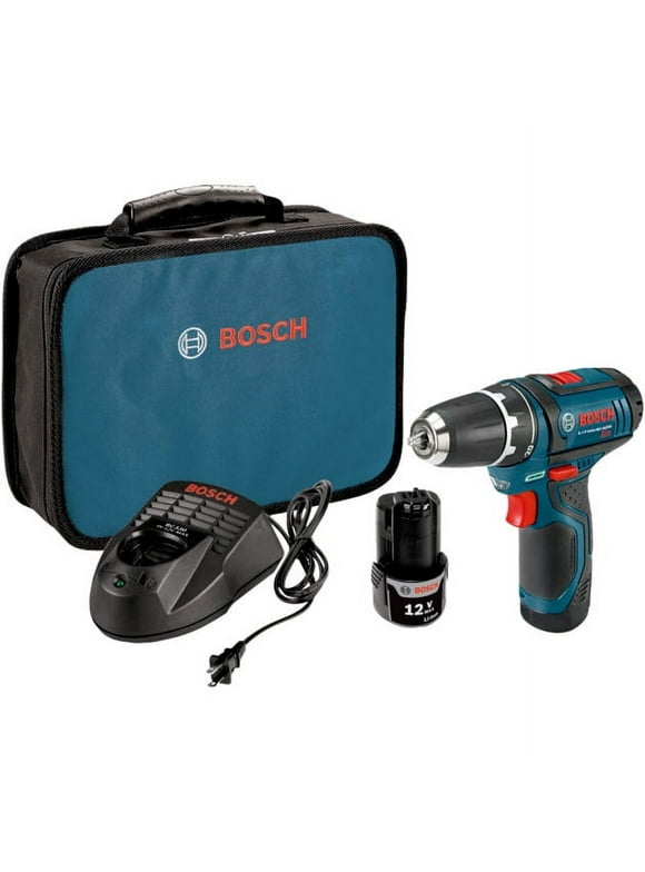 Restored Bosch PS31-2A-RT 12V Max Lithium-Ion 3/8 in. Cordless Drill Driver Kit 2 Ah (Refurbished)