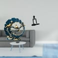 thumbnail image 2 of CoudarTitie Resin Thinker Abstract Ornament Figurine Sculpture Decorative Craft Knick Knack Statue for House Living Room Bookshelf Desk Cabinet Bedroom, 2 of 8