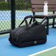 thumbnail image 4 of Bolsa tenis multifuncional para hombres y mujeres, ideal para principiantes y profesionales. Bolsa ligera para bádminton y raquetas tenis. Negro, 4 of 8