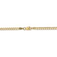 thumbnail image 6 of 14K Yellow Gold 3mm Concave Curb (Lightweight) Chain 22 Inch, 6 of 6