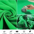 thumbnail image 4 of Green Screen Photography Backdrop,Thicken Green Photo Backdrop,With Clips,Gift compatible Photo Studio,Live Streaming, 4 of 5