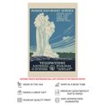 thumbnail image 4 of HISTORIX Vintage 1938 Yellowstone National Park Travel Poster - 24x36 Inch Yellowstone National Park Poster Wall Art Showing The Old Faithful Geyser, 4 of 6