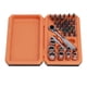 thumbnail image 1 of Kit de Broca y Zócalo del conductor, Bits de Taladro de Aleación S2 72 DENTES 5 Angle Ratchet Socket Wetket Juego para el Mantenimiento Mecánico del Automóvil, 1 of 7