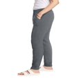 thumbnail image 4 of JUNWELL Women‘s EcoSmart Cotton-Blend Fleece Jogger Sweatpants, 4 of 5