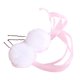 thumbnail image 1 of Pompom Ribbon U-Shaped Hair Pins Alloy Vintage Hair Sticks Chinese Hair Pin Hairstyle Chignon for Girls Cosplay Hairpin, 1 of 4