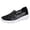 Black, variant on Sneakers for Women 2026 Fashion Embroidery Floral Mesh Air Comfort Chunky Sole Hidden High Heels Slip On Loafers Breathable Walking Work Shoes with Arch Support Black 7 Wide