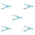 thumbnail image 3 of maskred Rear Trigon Support Bar For AXIAL SCX10 Convenient Rear Trigon Support Bar For AXIAL SCX10 Aluminum Alloy Long-Lasting blue 5Set, 3 of 6