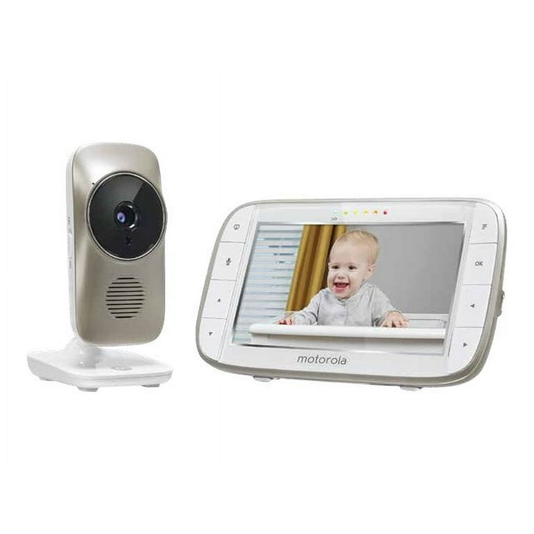 Motorola Intercomunicador Video MBP 855 CONNECT para bebes o personas  mayores