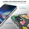 thumbnail image 4 of MyBat Pro Mood Series Case for Boost Celero 5G 2.0 - Neon Butterflies, 4 of 5