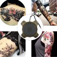 thumbnail image 3 of Pedal de tatuaje con interruptor de 360° para máquina de tatuaje con cable de alimentación dorado, 3 of 13