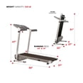 thumbnail image 2 of Tapis de course pliable Sunny Health & Fitness, 2 of 7
