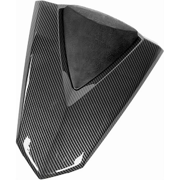 Applicable to Carbon Fiber Motorcycle Saddle Cover Solo Seat Cowl Rear Passenger Seat Cover for Yamaha for R25 MT-25 YZF-R3 MT03 2013-2020