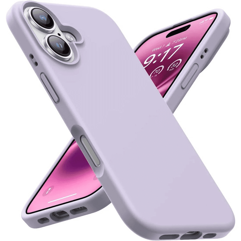 Entronix Silicone Case designed for iPhone 17 Liquid Silicone Case, Purple