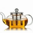 thumbnail image 1 of Glass teapot with removable stainless steel lid and infuser, 1 of 5