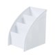 thumbnail image 5 of Inteprter Organizadores de teléfono para llaves de escritorio para el hogar, Mini soporte de almacenamiento de Control remoto, cajas de almacenamiento blanco 2piezas Inteprter CBP103545, 5 of 6