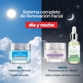 thumbnail image 2 of Vitalis Kit Antiedad Retinol 2.5% + Ácido Hialurónico Piel Madura Hidratación 24h Día y Noche, 2 of 7
