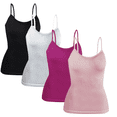 thumbnail image 1 of Set 4 Blusas Mujer Tirantes Unitalla Casual Blusa Crop Top Dama, 1 of 5