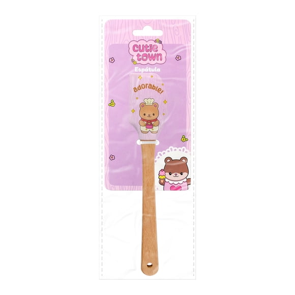 Espátula Prichos Madera y Silicón 1 Pieza