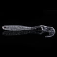 thumbnail image 2 of 5 señuelos de pesca blandos plateados de 13 cm con forma de cabeza de serpiente (plateados), 2 of 5