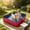 Red, variant on Foldable Pet Bath Pool - PVC Dog Cat Bath Tub for Small Dogs & Cats, Portable Outdoor Swimming Pool for Camping, Play, Easy Storage