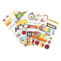 12 Pack: School Flipbook Chipboard Dimensional Stickers by Recollections