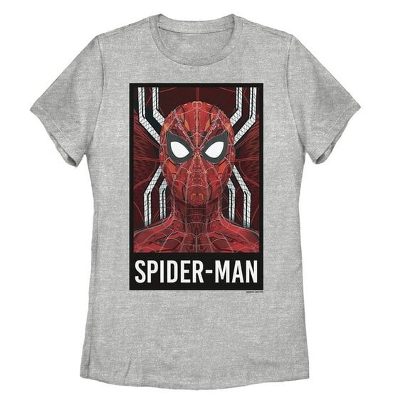 Women's Marvel Spider-Man: Far From Home Tech Suit  Graphic Tee Athletic Heather Medium